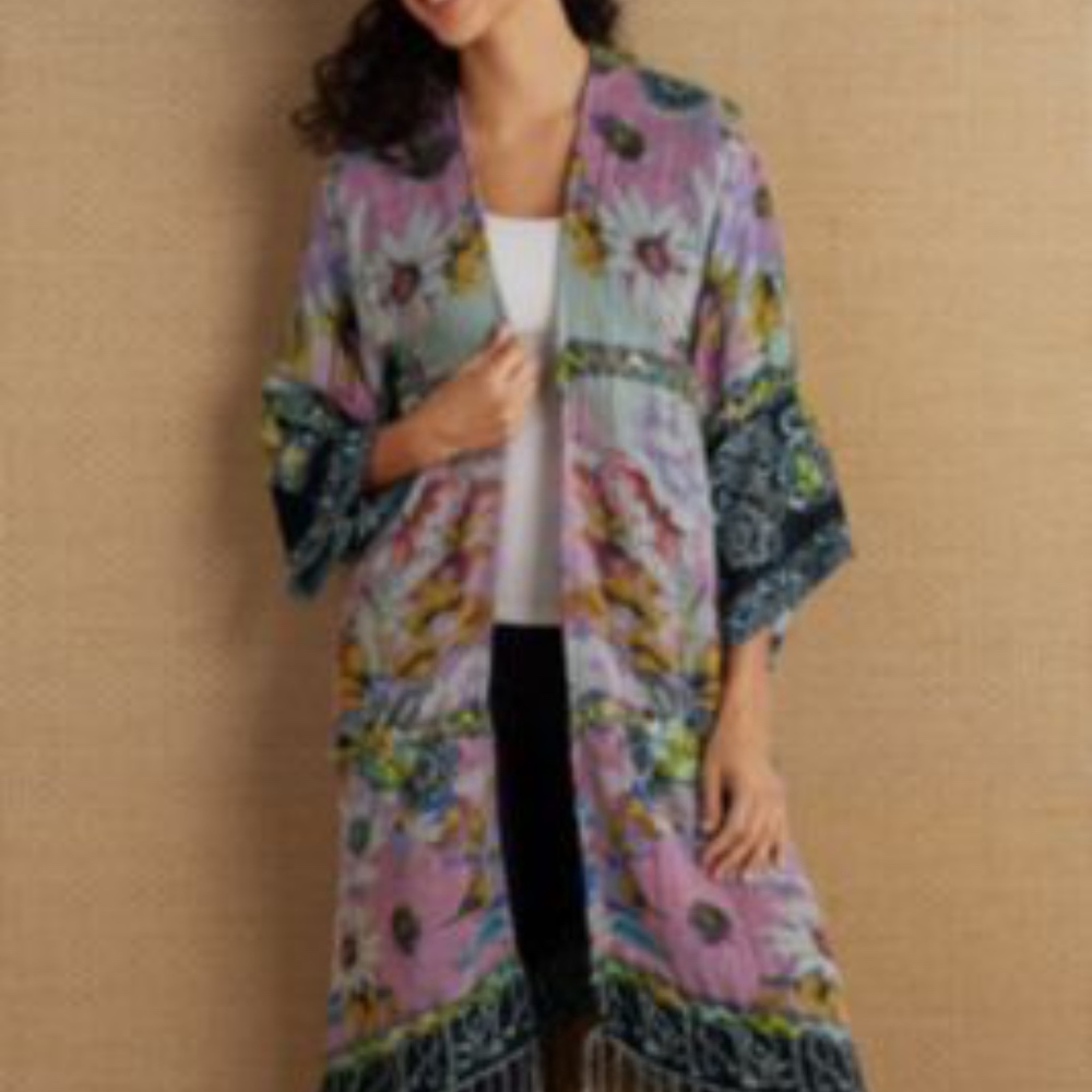 ISO This Soft Surroundings Philomena Cardi, L/XL
